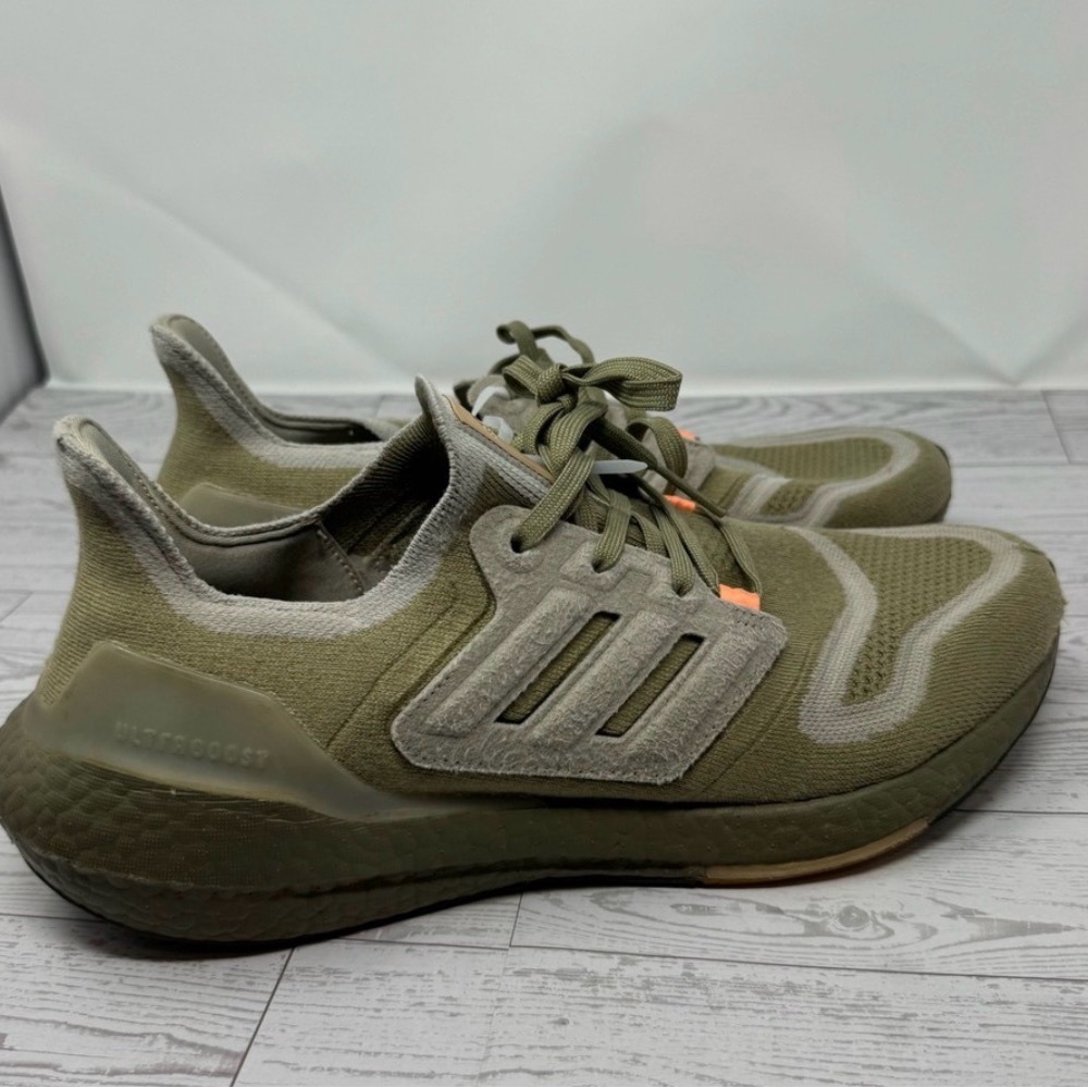 Adidas Olive Green Sneakers Mens Size 10